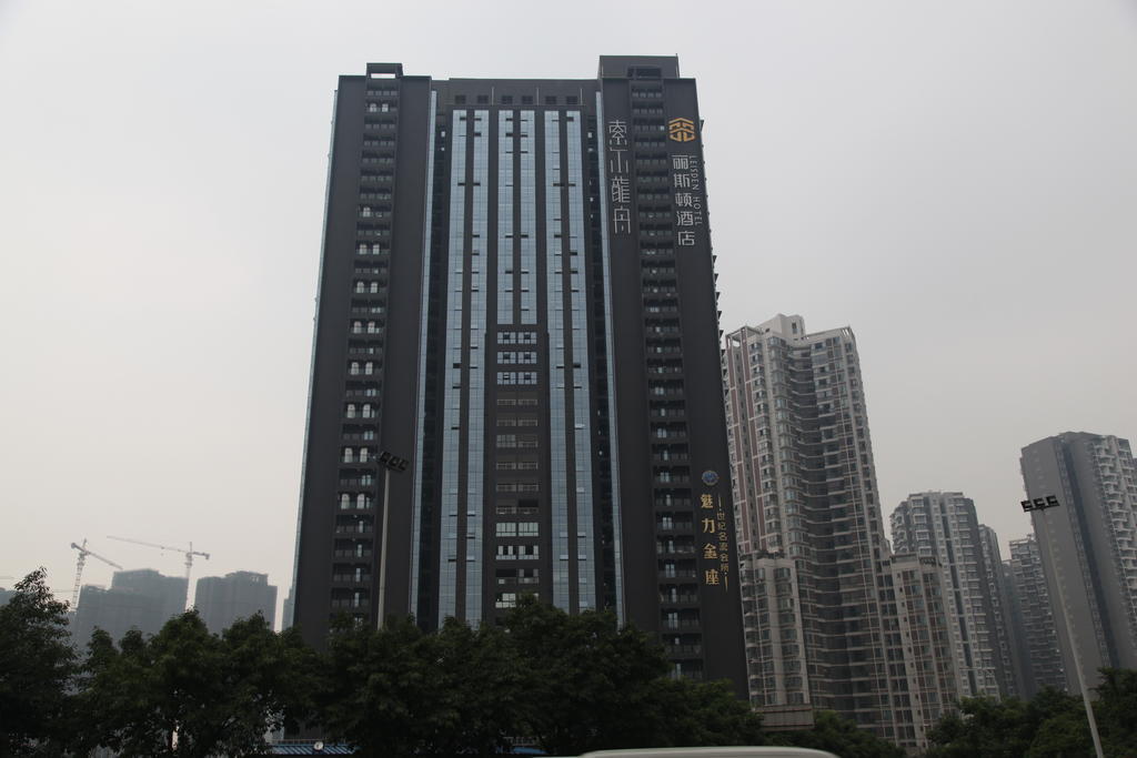 Leisden Hotel Chengdu Exteriör bild