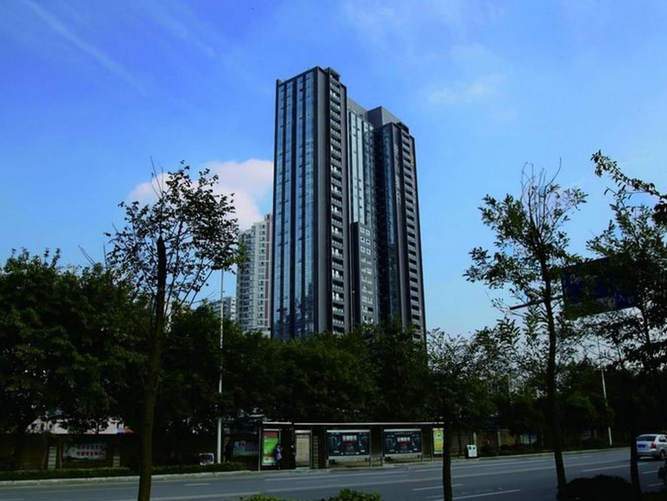 Leisden Hotel Chengdu Exteriör bild