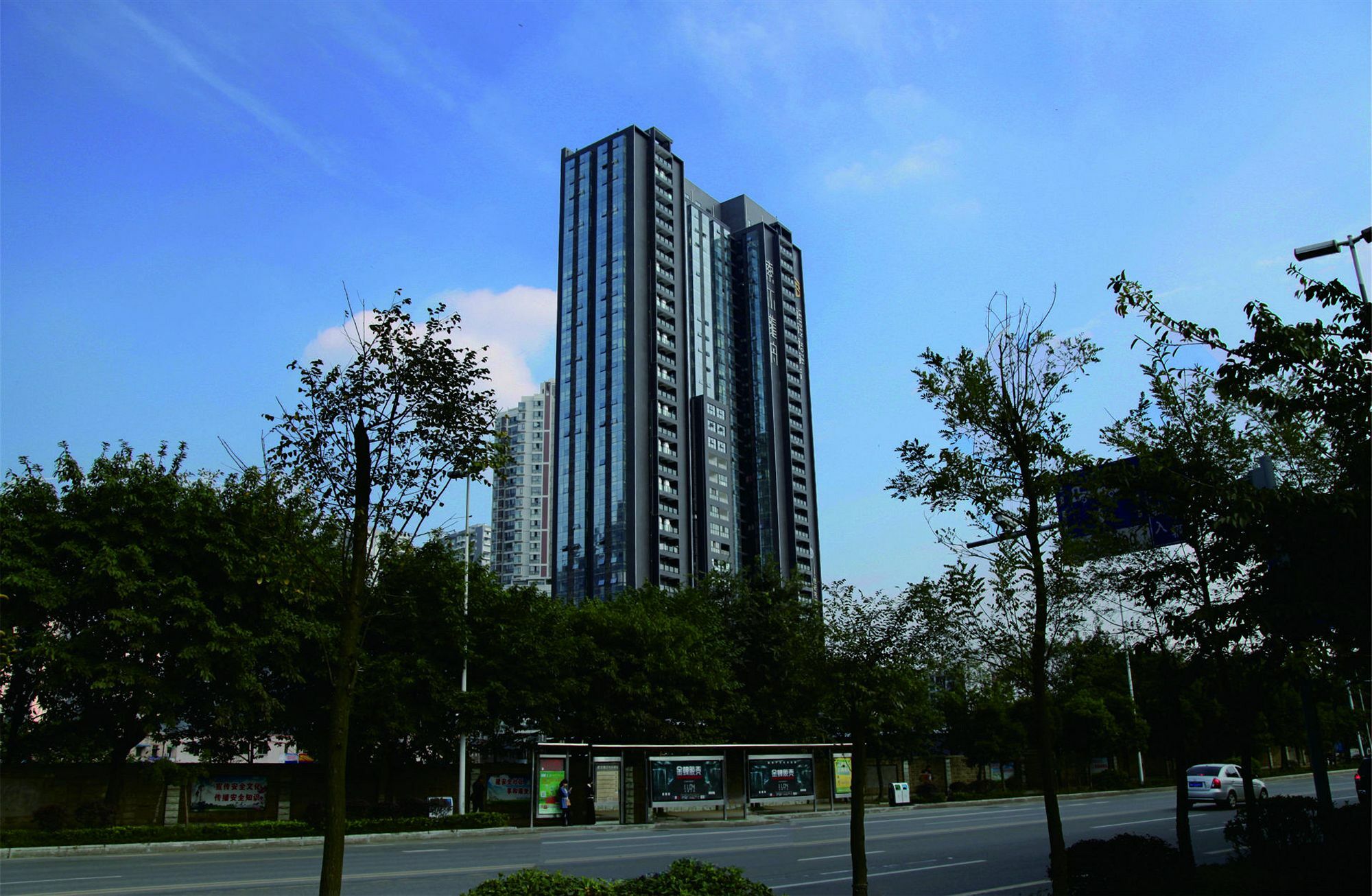 Leisden Hotel Chengdu Exteriör bild